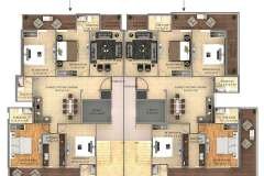 4-BHK-Cluster_Plan_Block-A